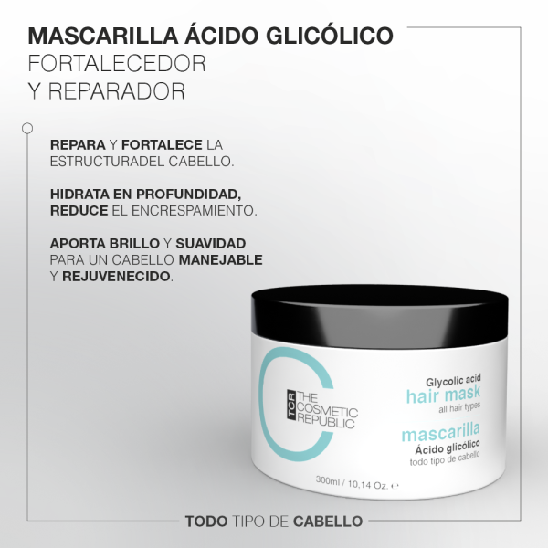 The Cosmetic Republic Glycolic Acid Hair Mask