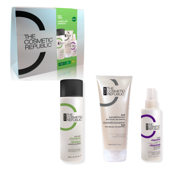 The Cosmetic Republic Oily Hair Rescue Pack