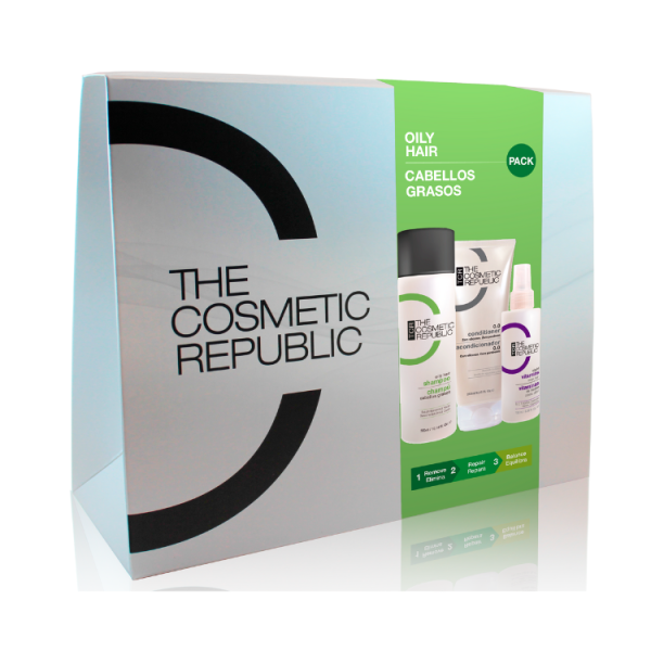 the cosmetic republic Oily hair rescue pack