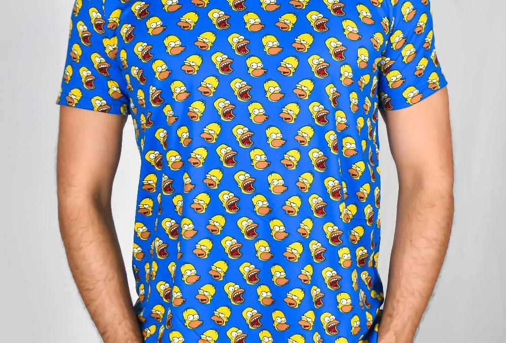 The New Black CABEZA DE HOMERO EN EL LIMBO AZUL ROYAL