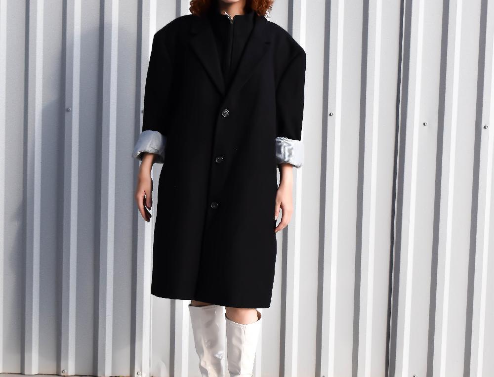 The New Black ABRIGO OVERSIZED BLACK