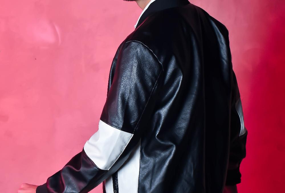 The New Black CHAQUETA DE CUERO B&N