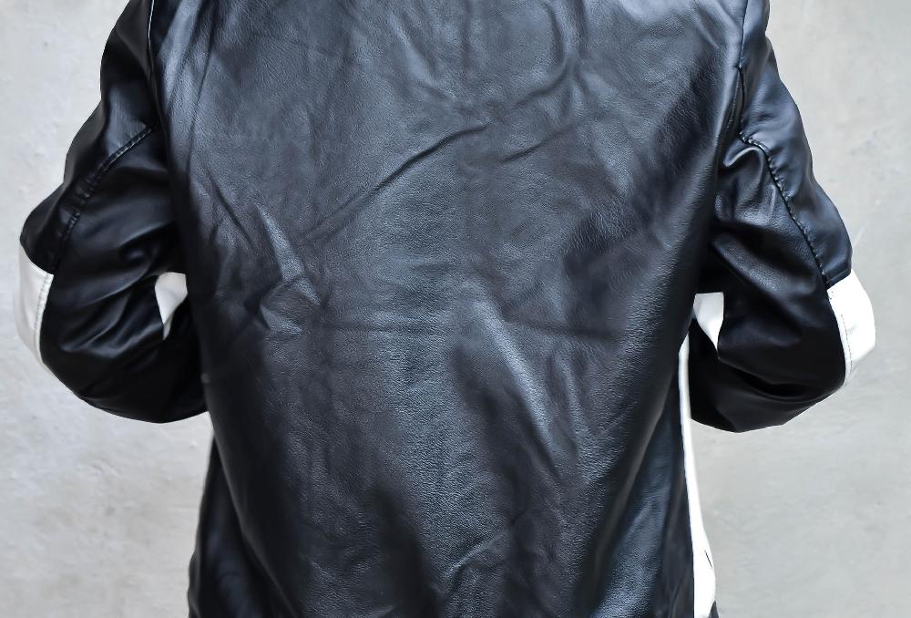 The New Black CHAQUETA DE CUERO B&N