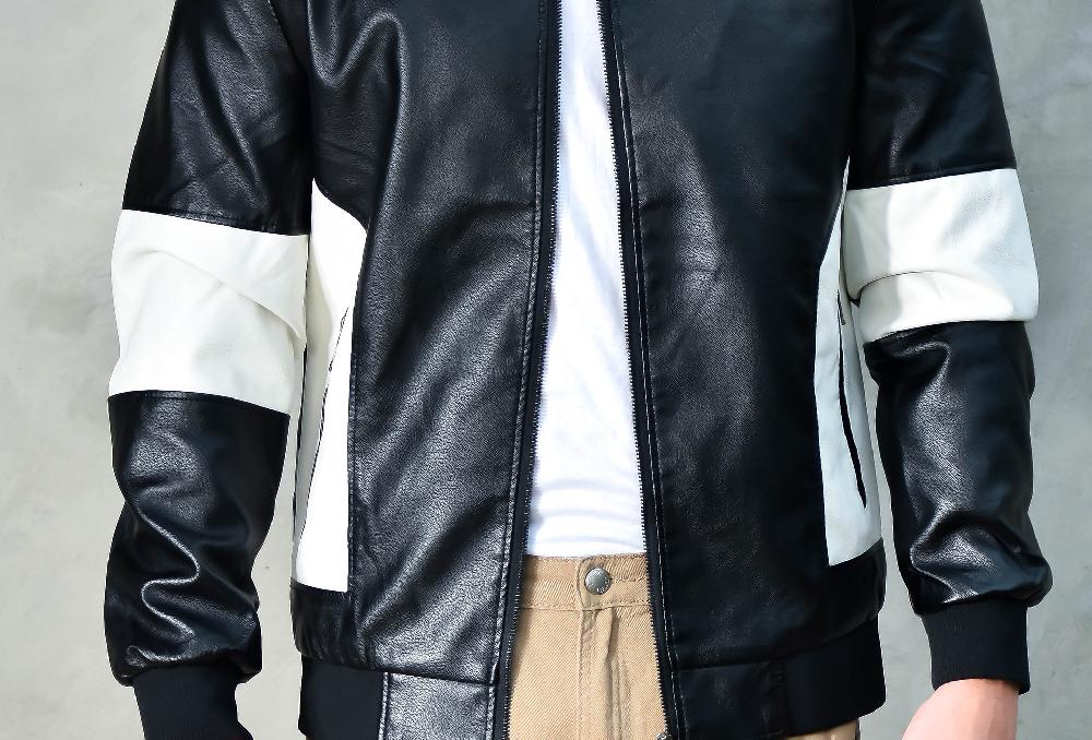 The New Black CHAQUETA DE CUERO B&N