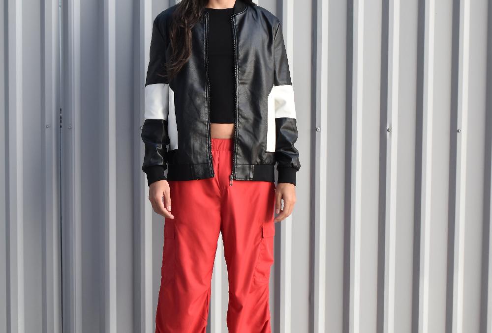 The New Black PARASHOOT PANT CHERRY RED