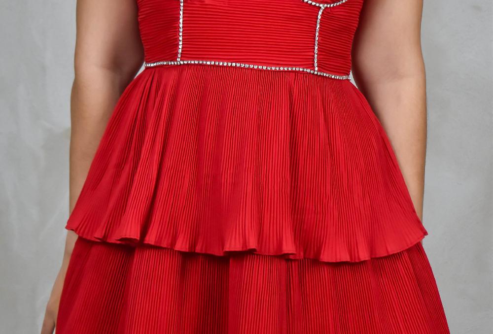 The New Black VT CHERRY RED CON CRISTALES