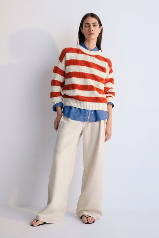 The New Society Chile De Jersey De La Mujer De Leto