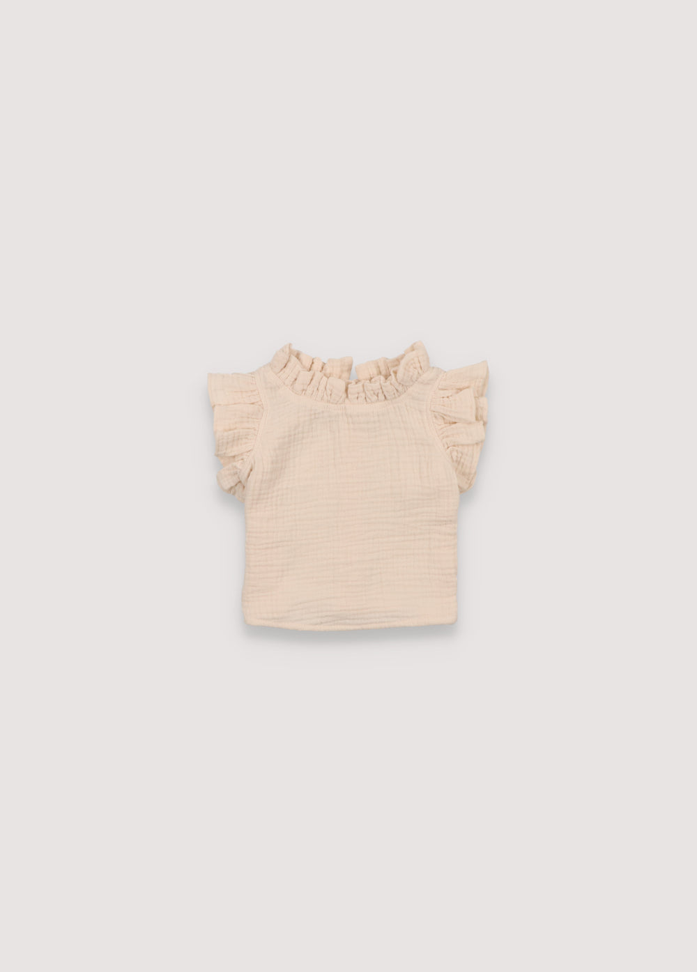 the new society Coachella Baby Blusa Natural_sampling 6m