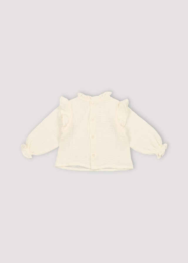 The New Society Crema De Vainilla De Blusa Para Bebé Glaciar