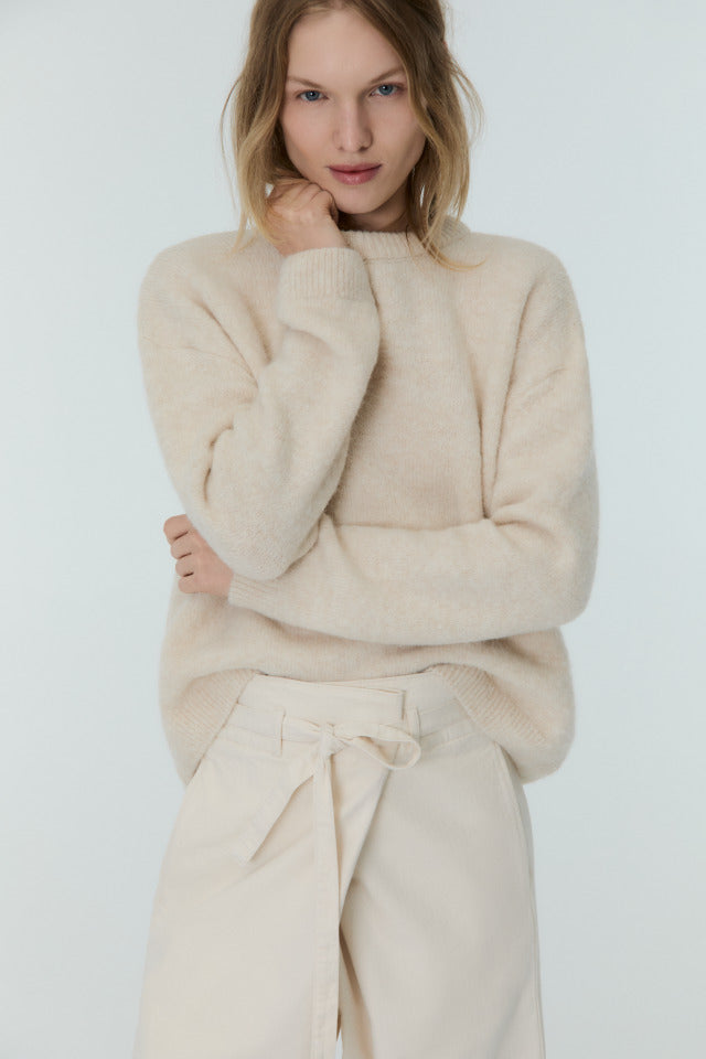 the new society Crema de vainilla de jersey de la mujer calgary