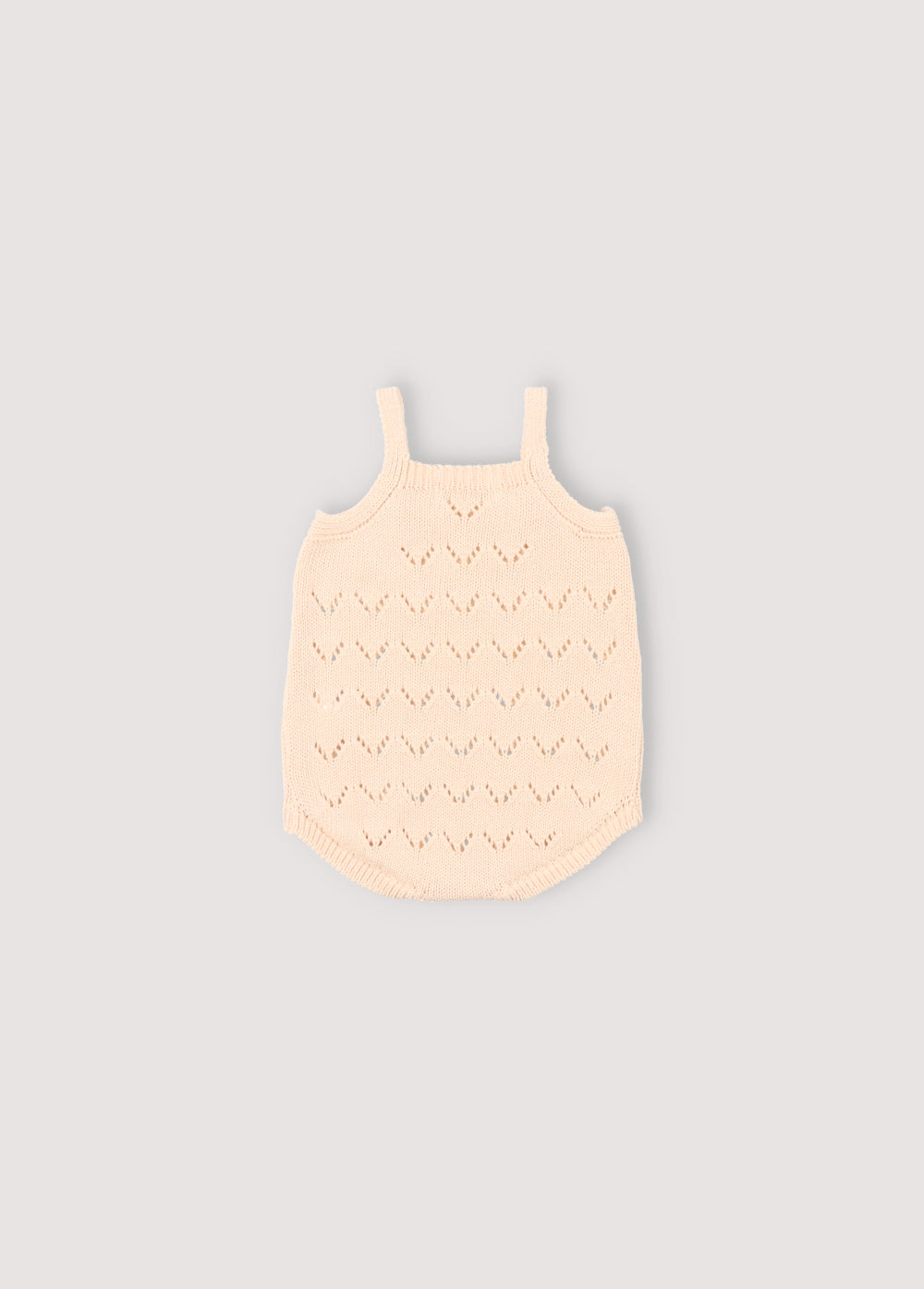 The New Society Franklin Baby Rompper Natural_sampling 6m