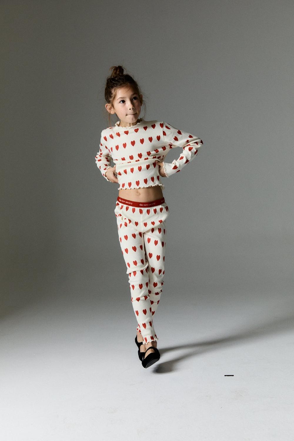 The New Society Motif De Amor De Legging De Singapur