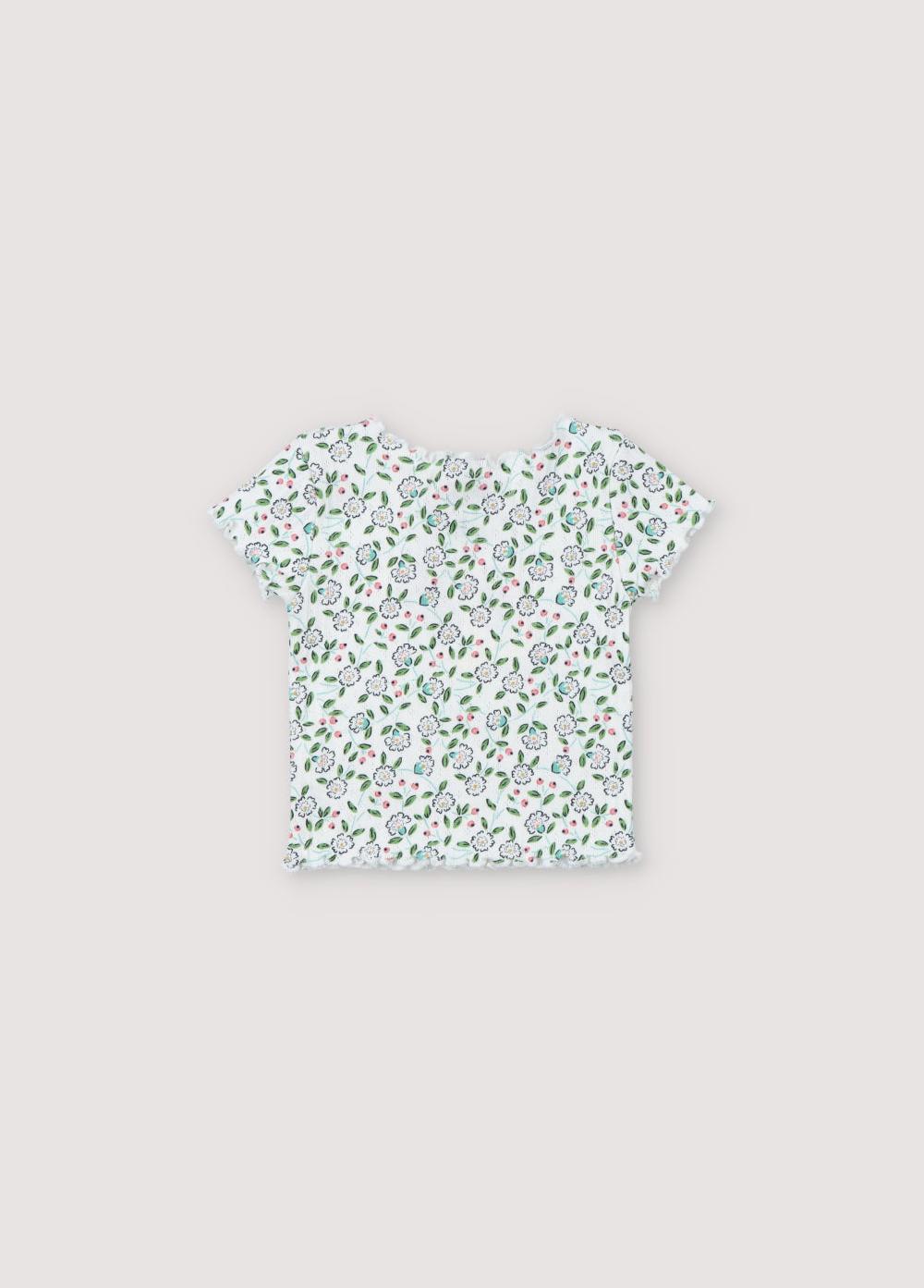 The New Society Nicolette Baby Tee Jasmine Flowers Estampado