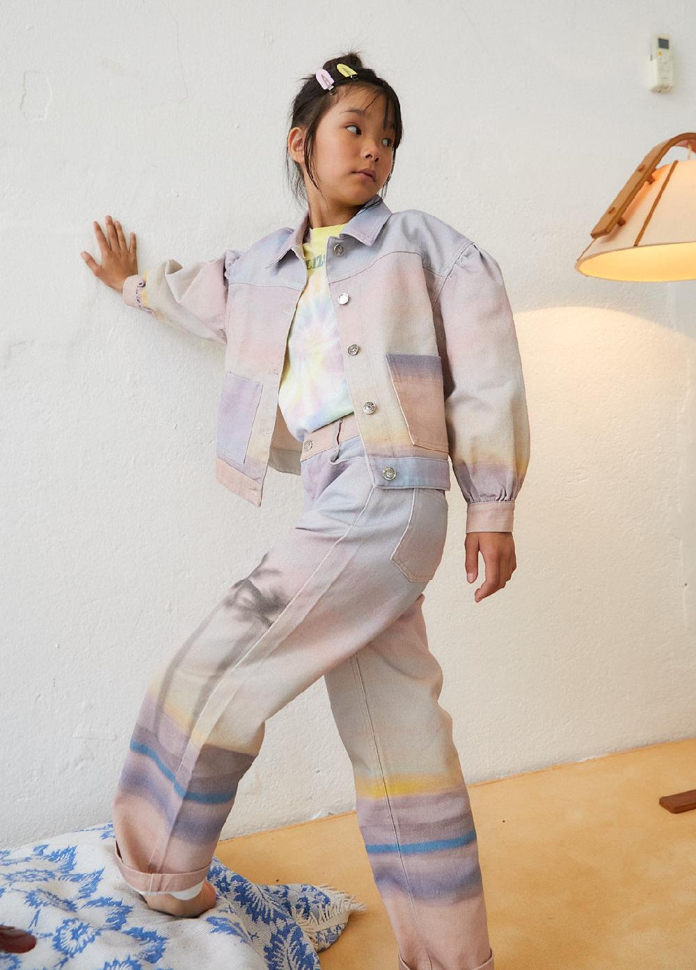 The New Society Pantalón De Mezclilla Del Atardecer