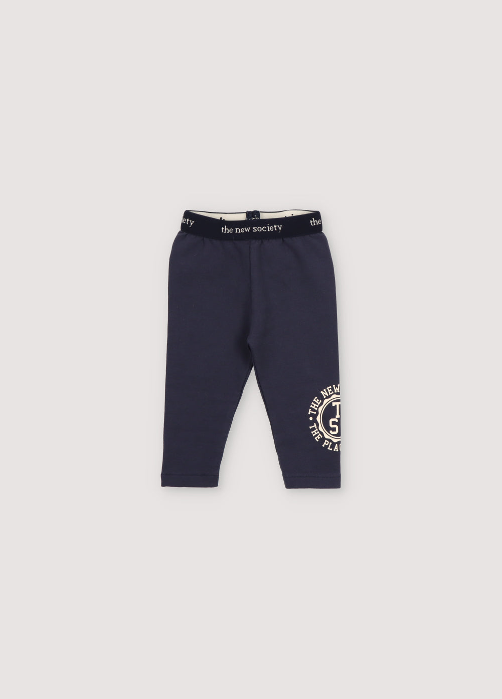 the new society Reine Special Baby Logo Legging Midnight Navy