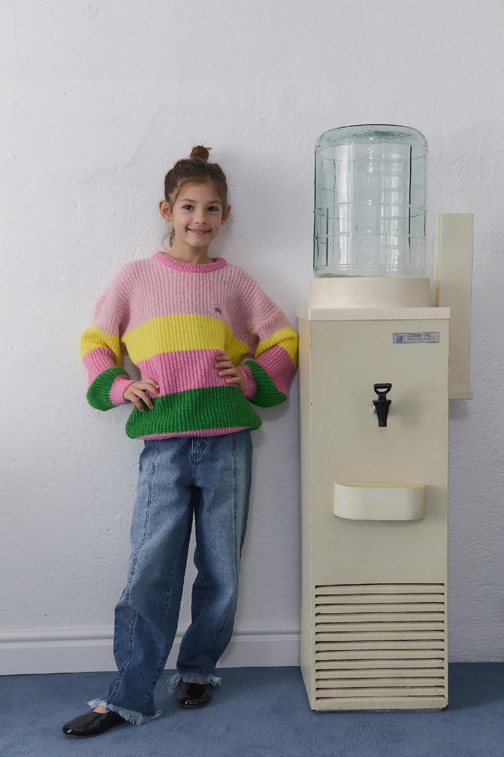 The New Society Atlanta Jumper Blush Pink