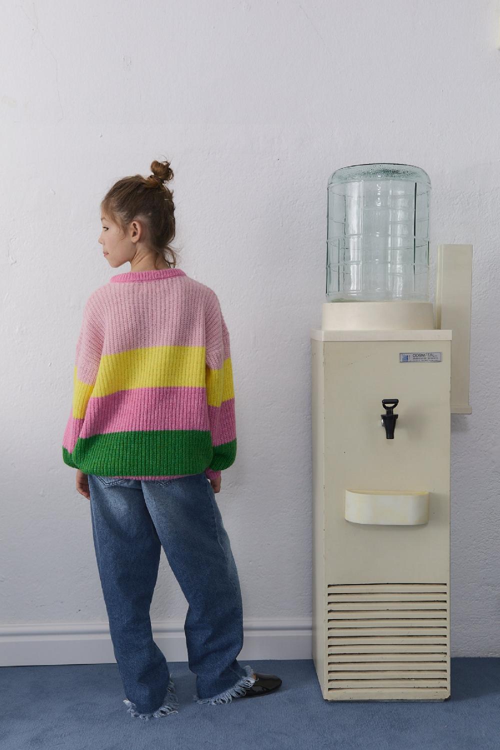 The New Society Atlanta Jumper Blush Pink