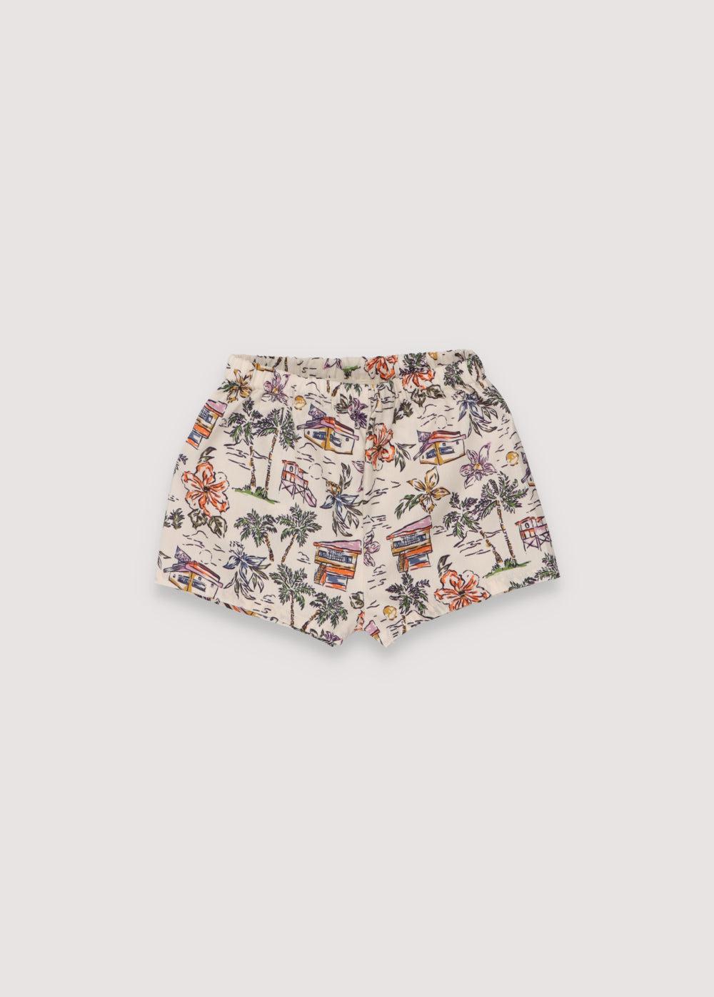 the new society Belmont Baby Short_sampling 6m