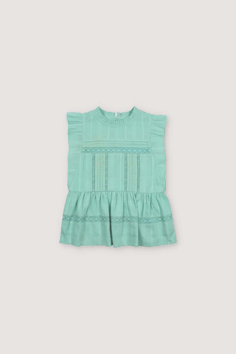 the new society Blusa corfú jade