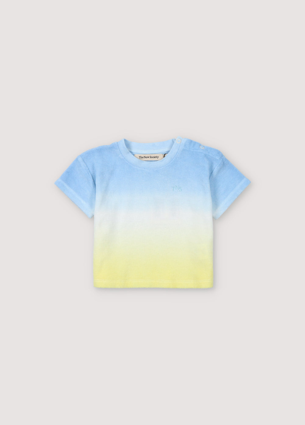 the new society Briseis Baby Tee Powder Blue