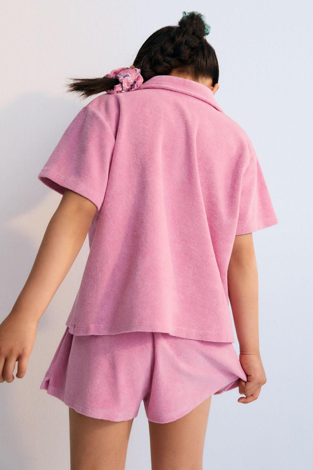 The New Society Briseis Polo Hibiscus