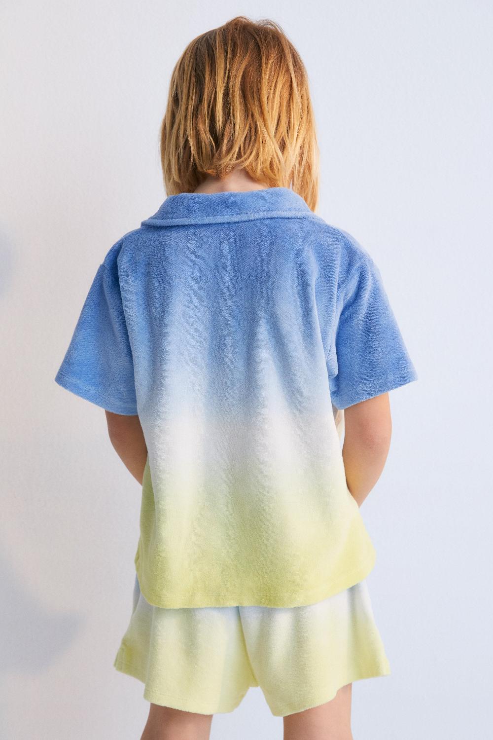 the new society Briseis Short Powder Blue