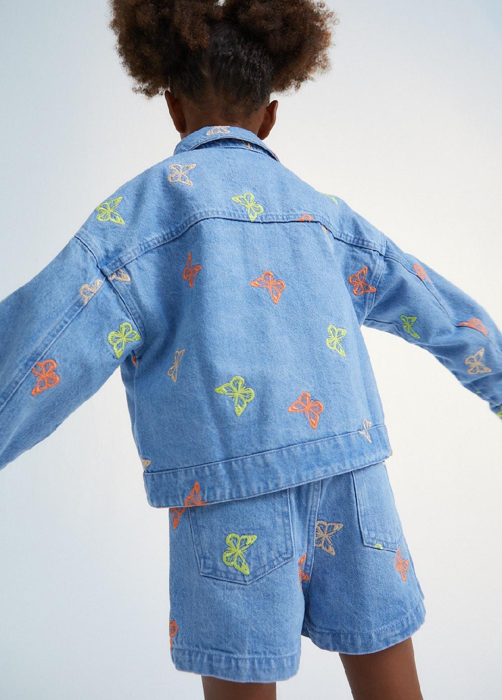 The New Society Burbank Denim Corto