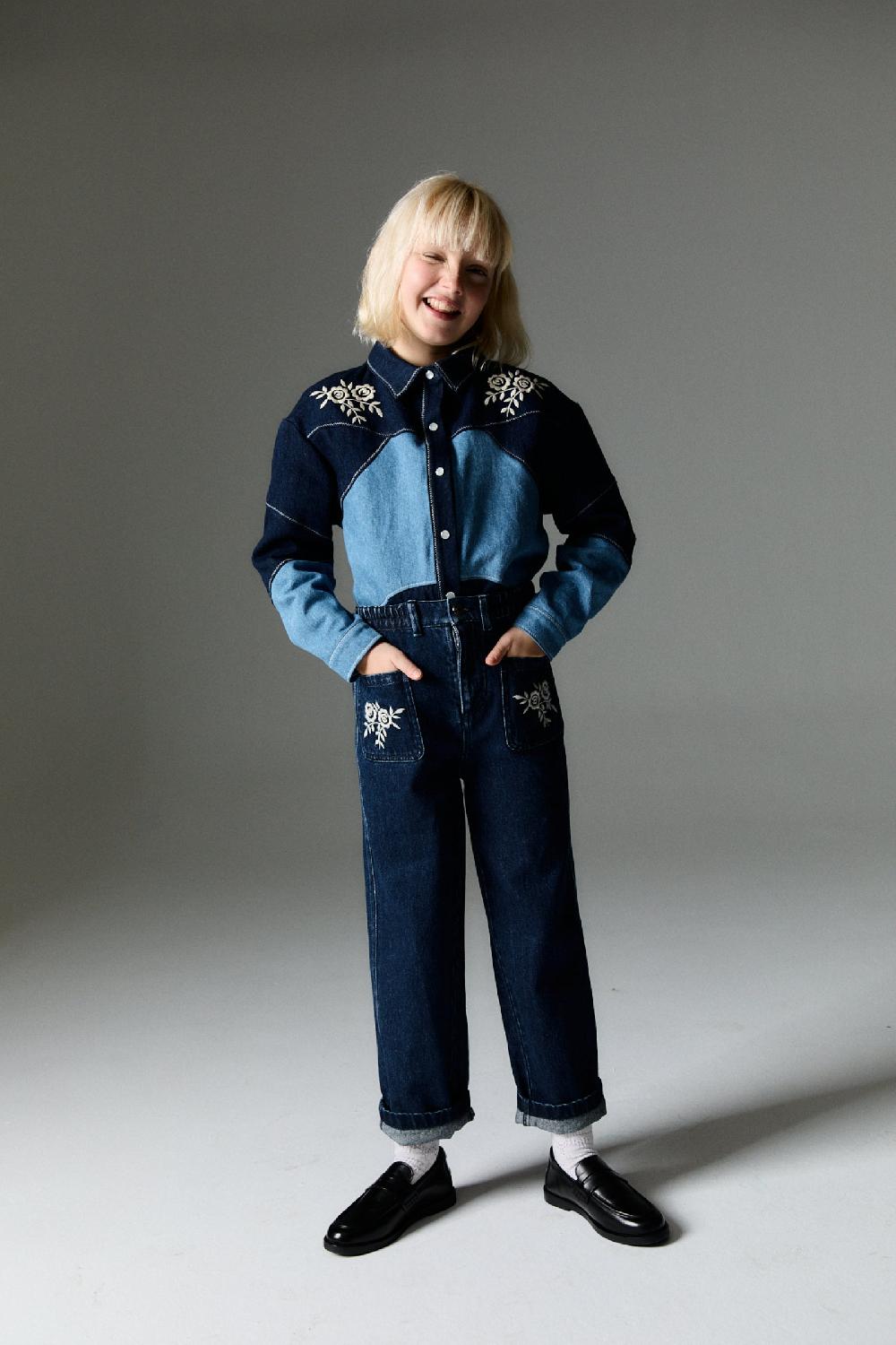 The New Society Camisa De Danubio