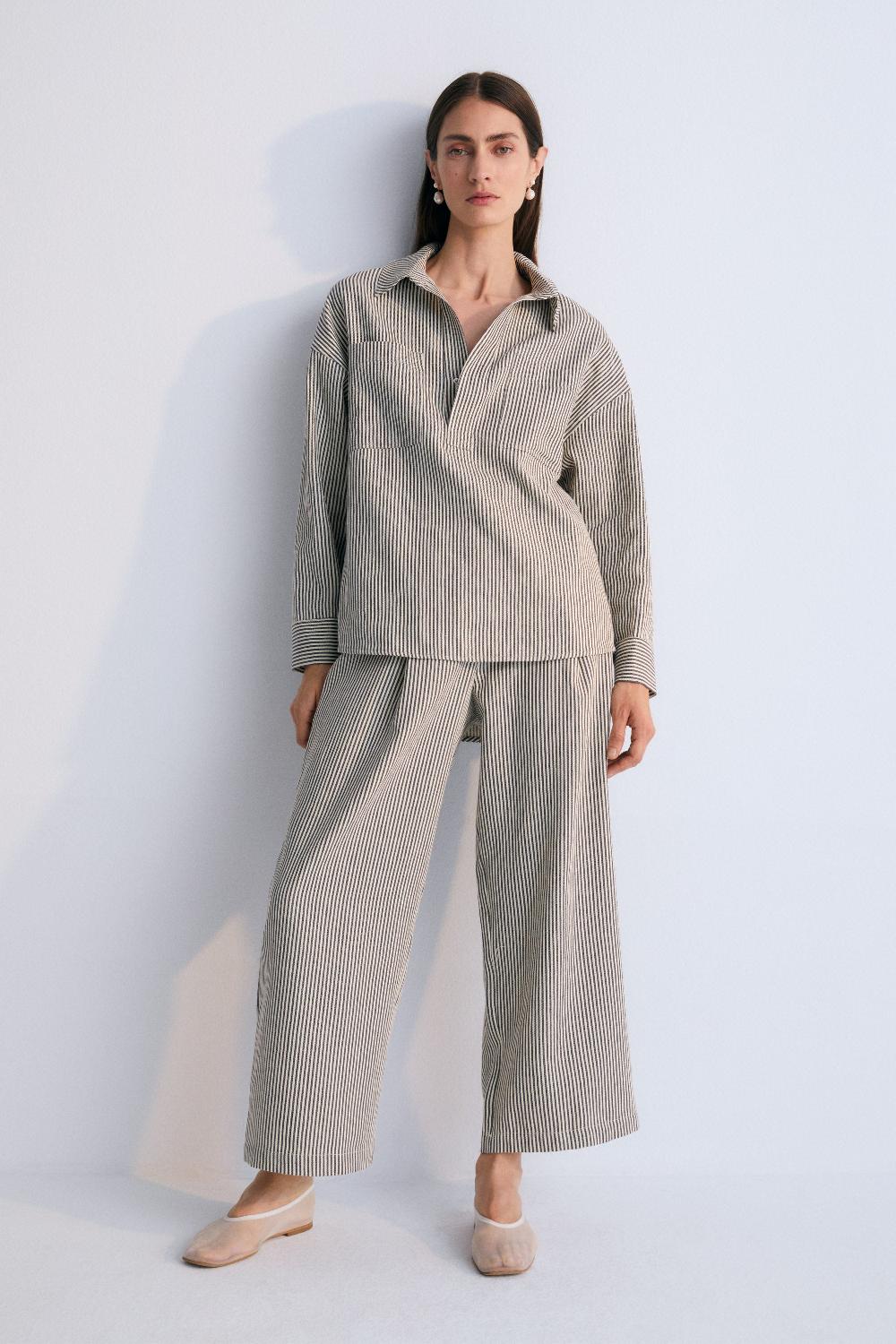 the new society Camisa de la mujer percamos