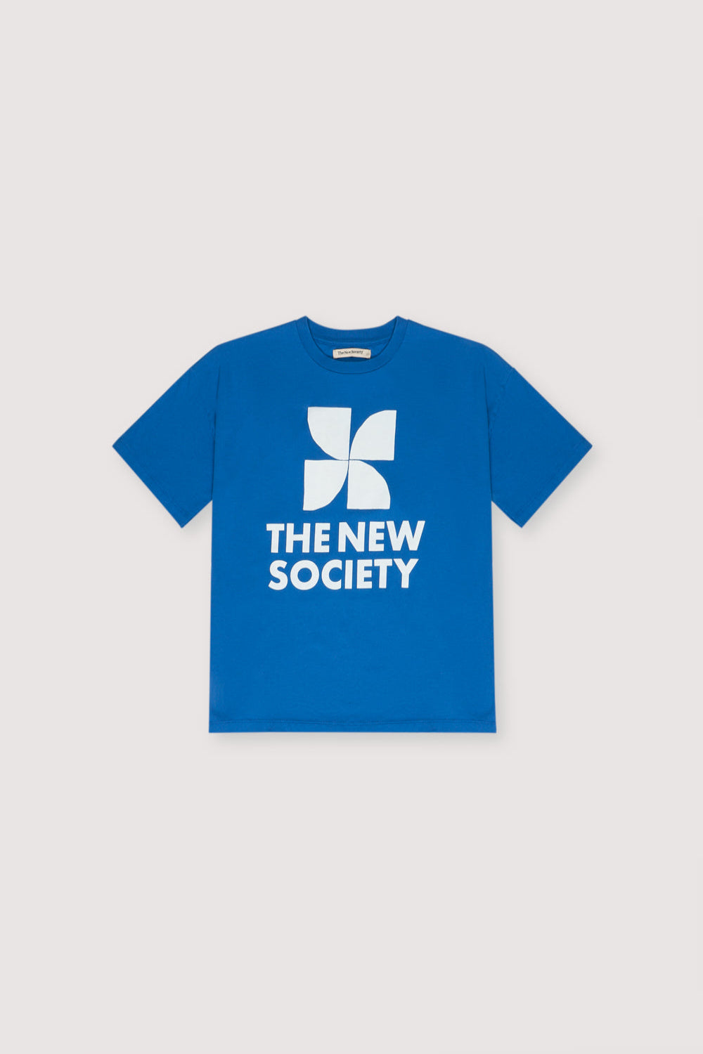 the new society Camiseta de Mykonos Cobalto