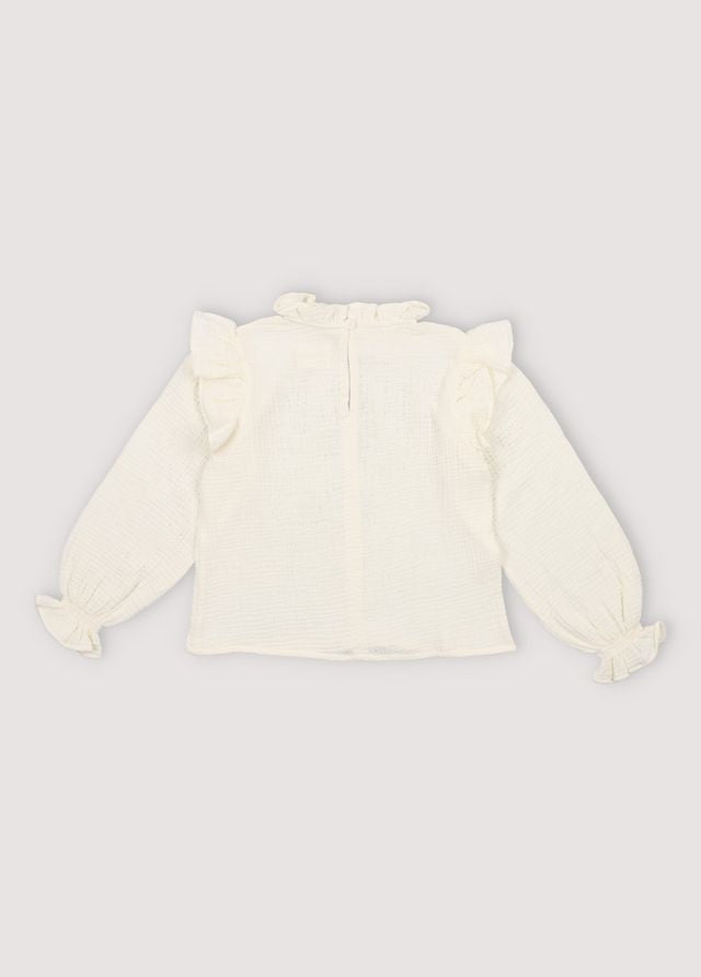 The New Society Crema De Vainilla De Blusa Glaciar