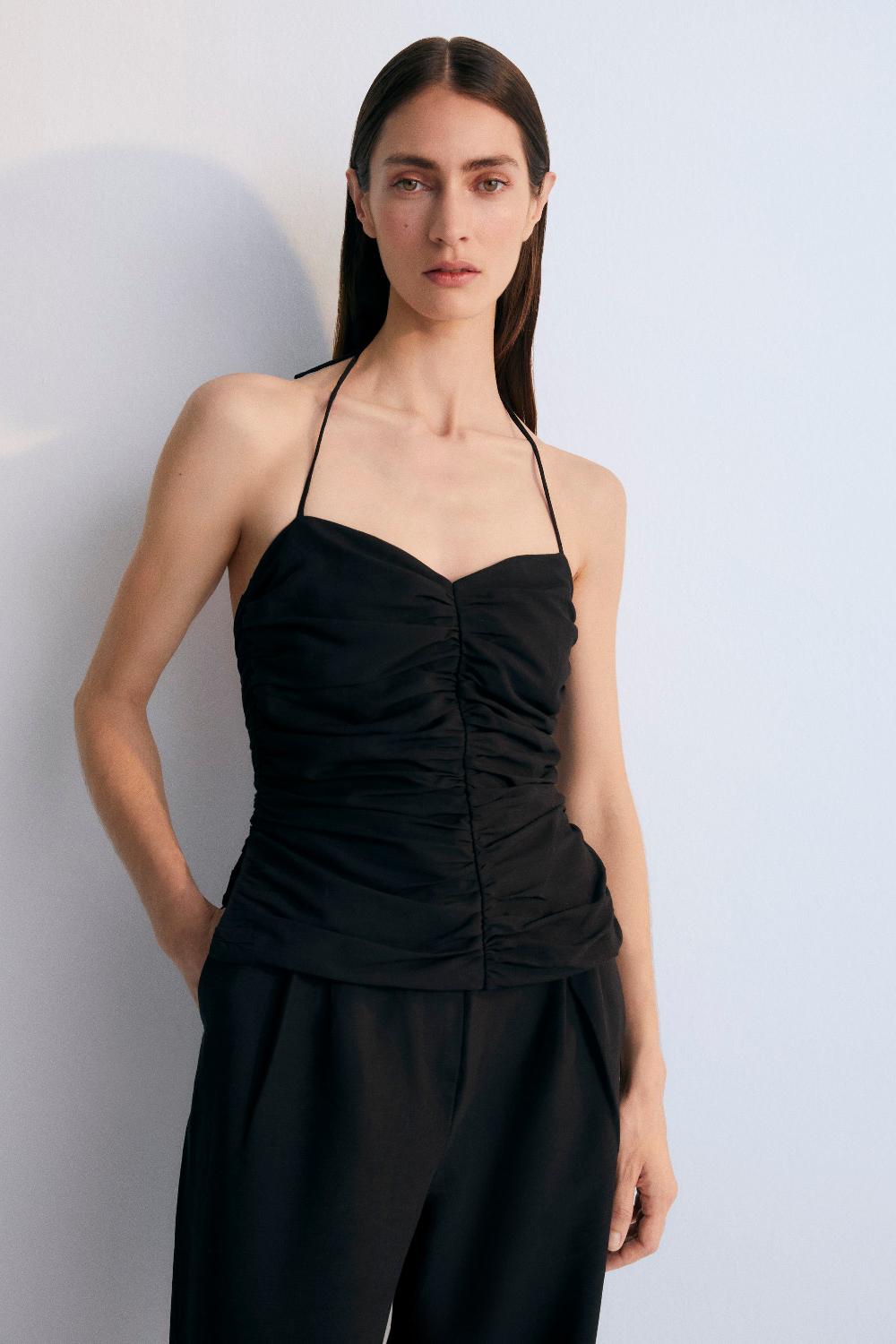 the new society Eros mujer caviar top