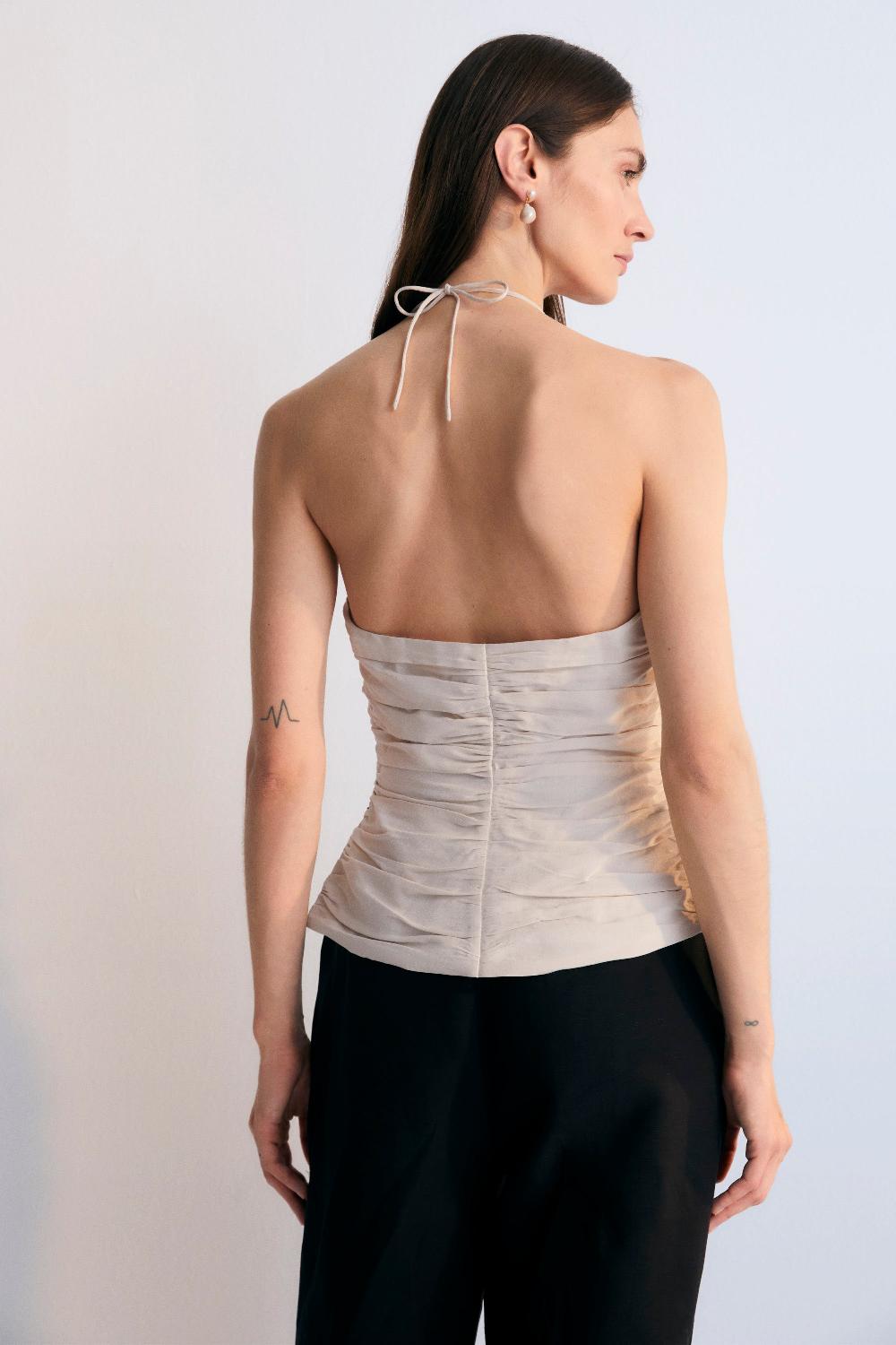 The New Society Eros Woman Top Stone