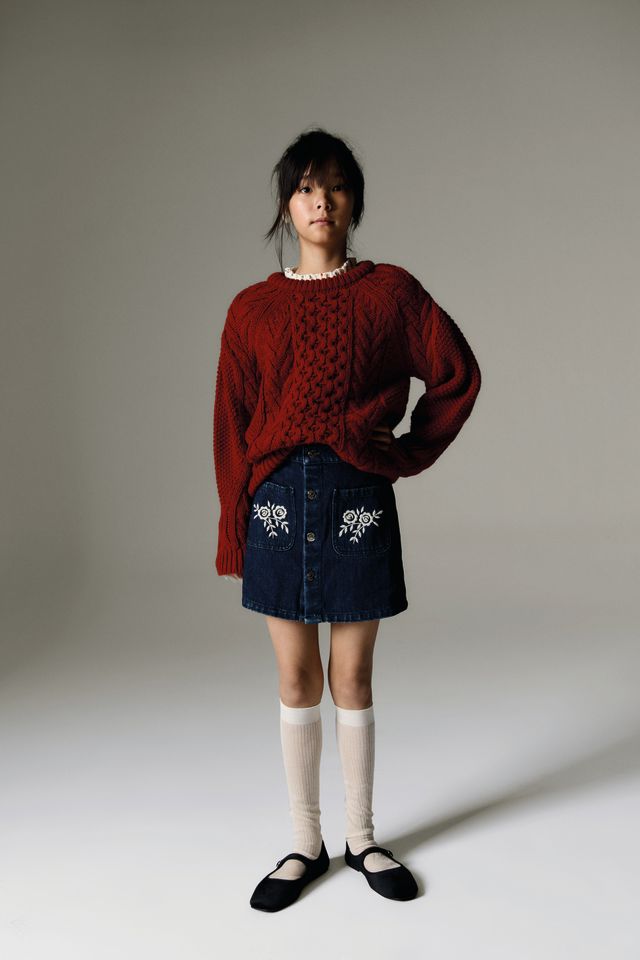 The New Society Falda Danubio