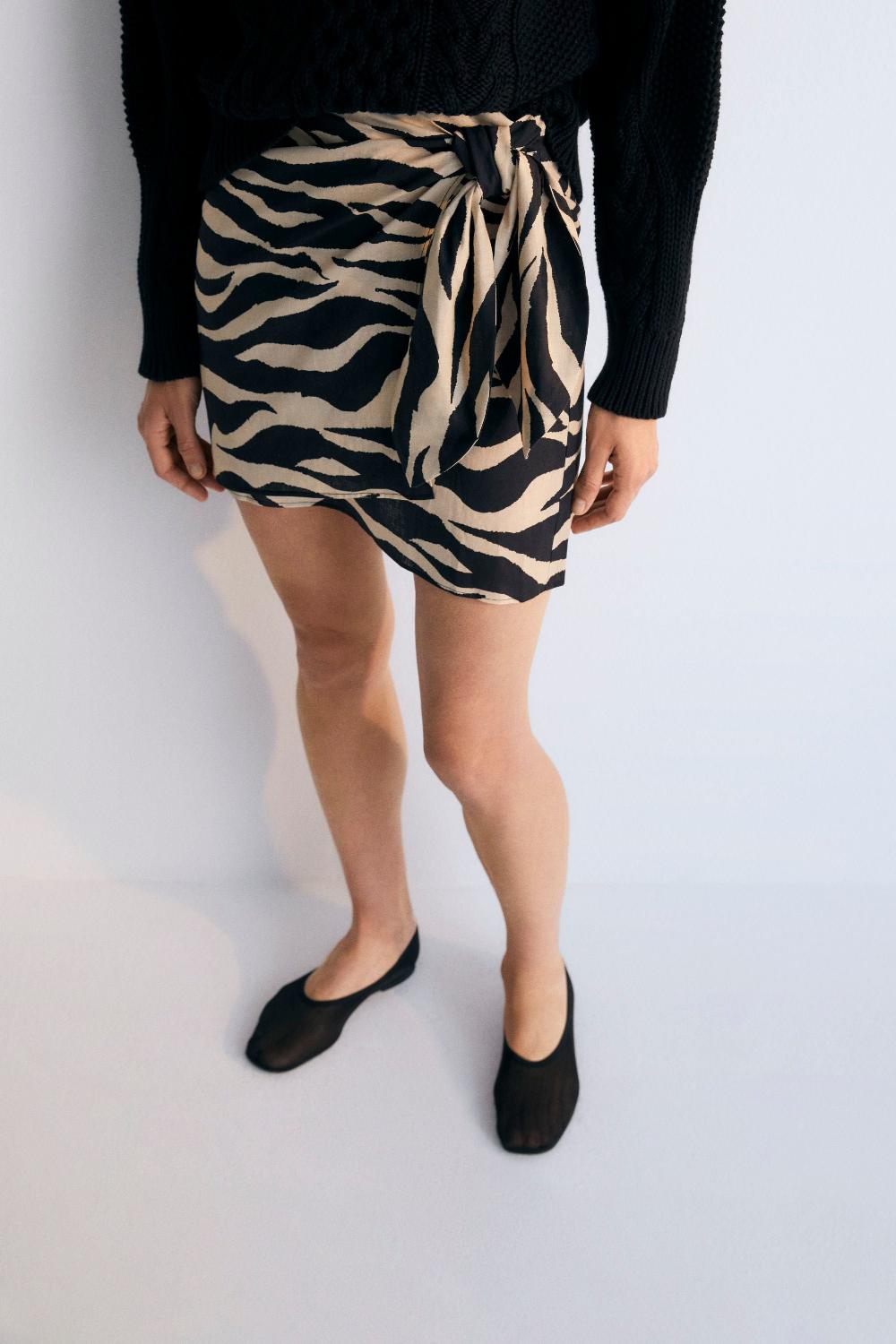 the new society Falda de mujer kavala