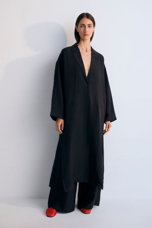 The New Society Hera Mujer Abrigo Caviar