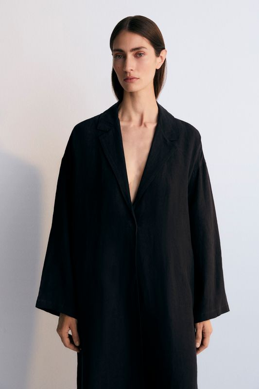 The New Society Hera Mujer Abrigo Caviar