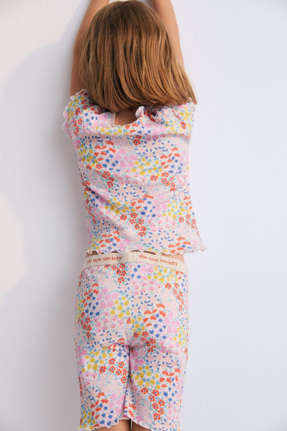 The New Society Impresión Anémona De Nicolette Tee