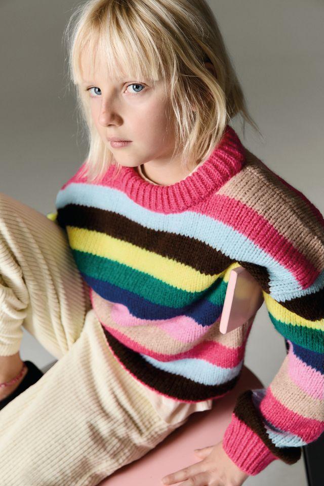 The New Society Jumper Lund Fucsia Bloom