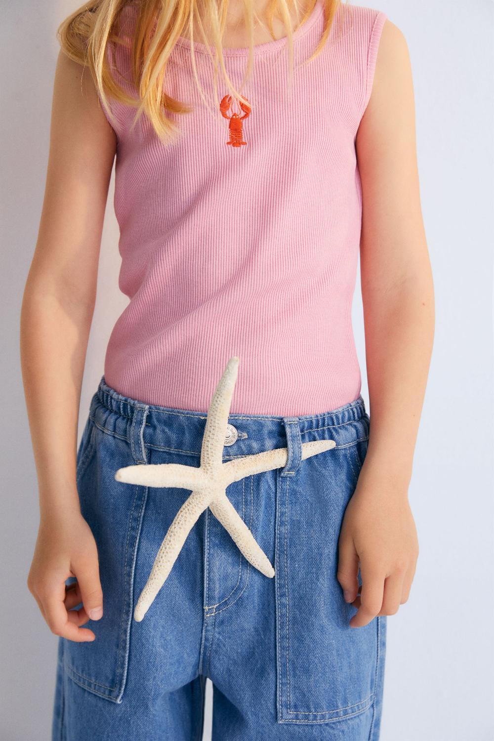 The New Society Lipsi Top Hibiscus