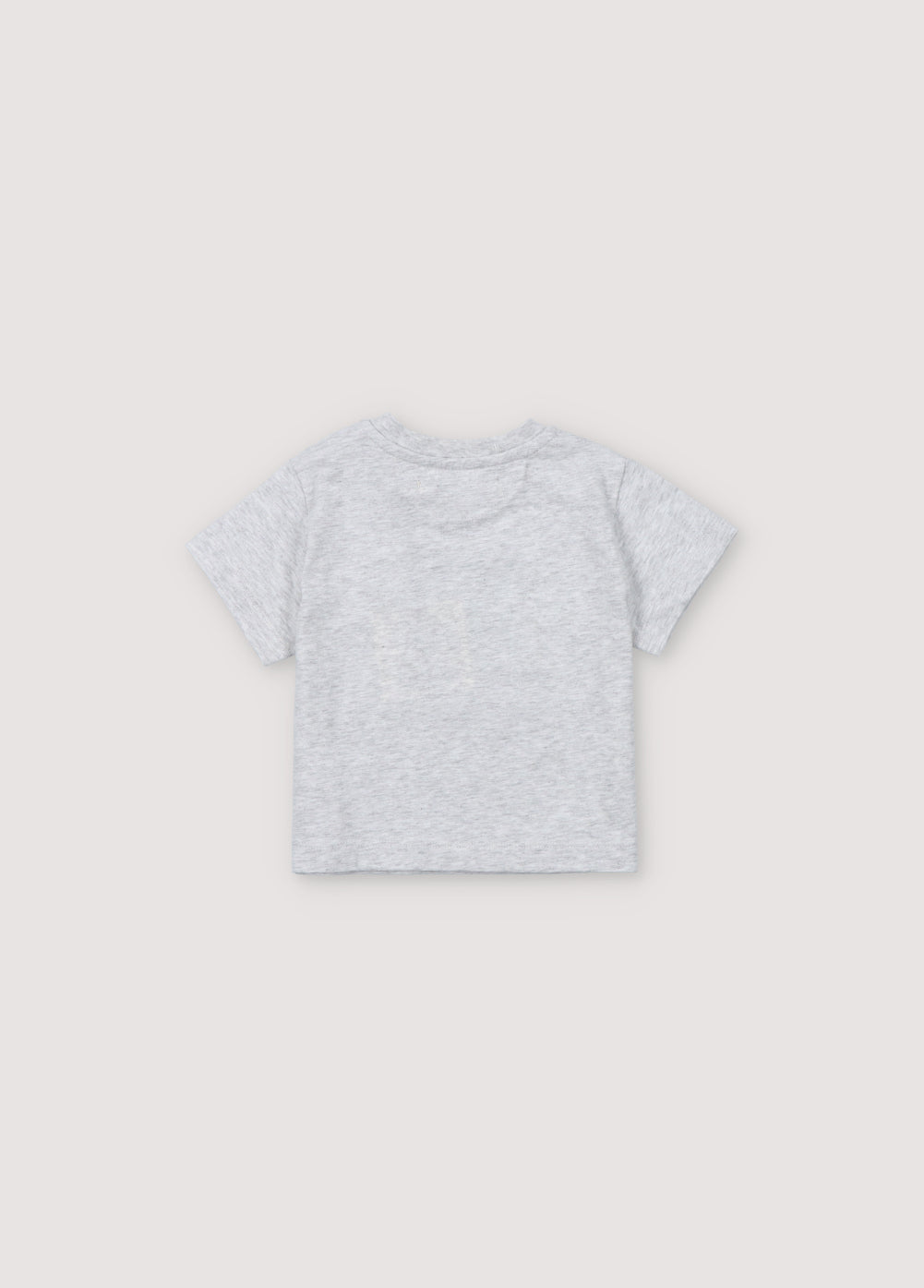 The New Society Mykonos Baby Camiseta Gris Melange
