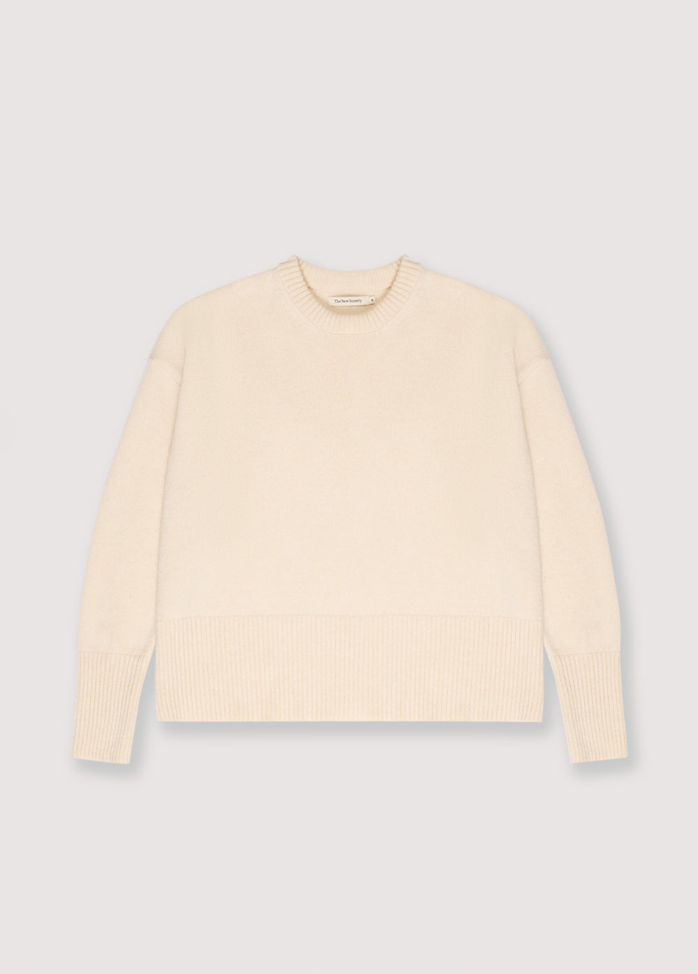 The New Society Nikos Woman Jumper Macadamia