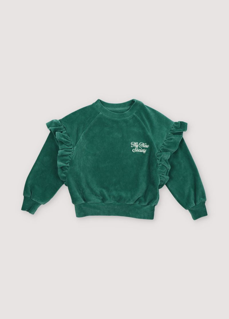 The New Society Odense Sweater Retro Green