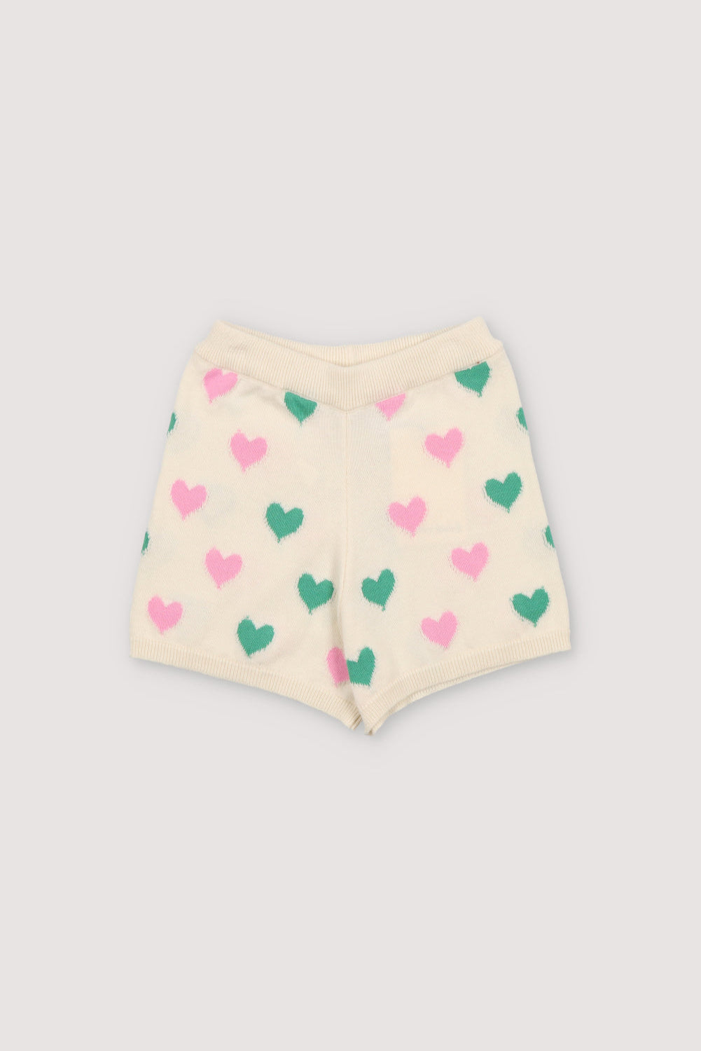 The New Society Oia Short Love Motif Multicolor