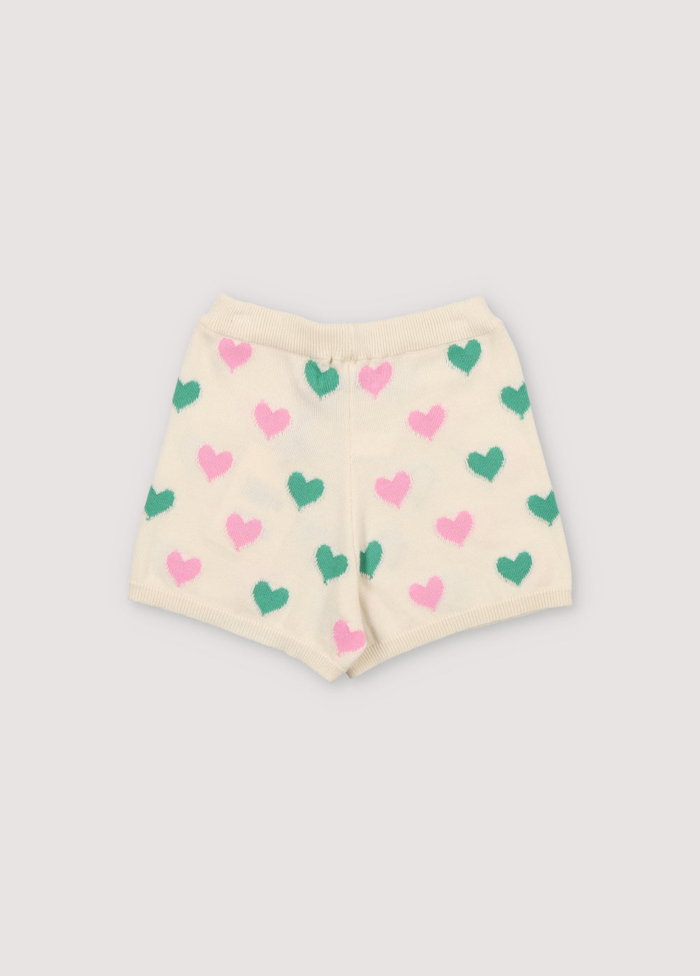 The New Society Oia Short Love Motif Multicolor