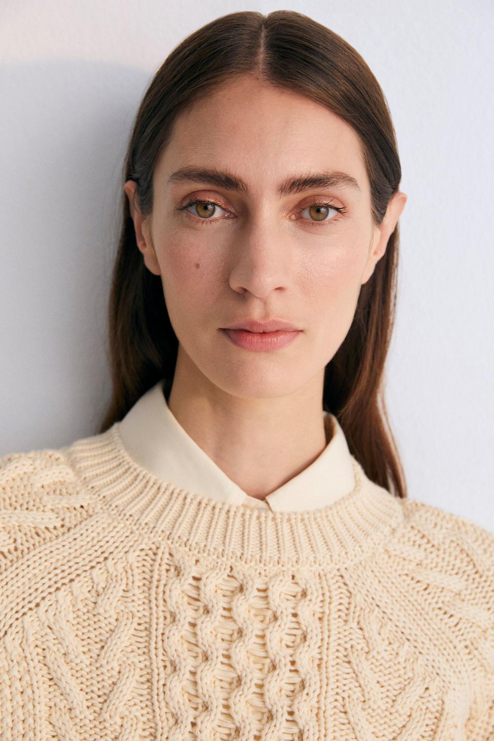 The New Society Quios Woman Jumper Macadamia
