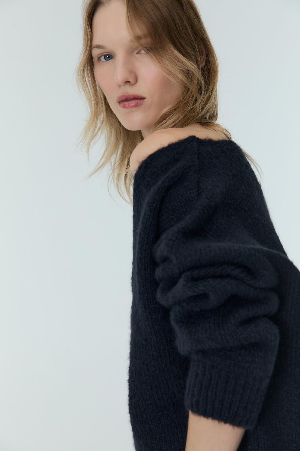The New Society Regina Woman Jumper Midnight Navy