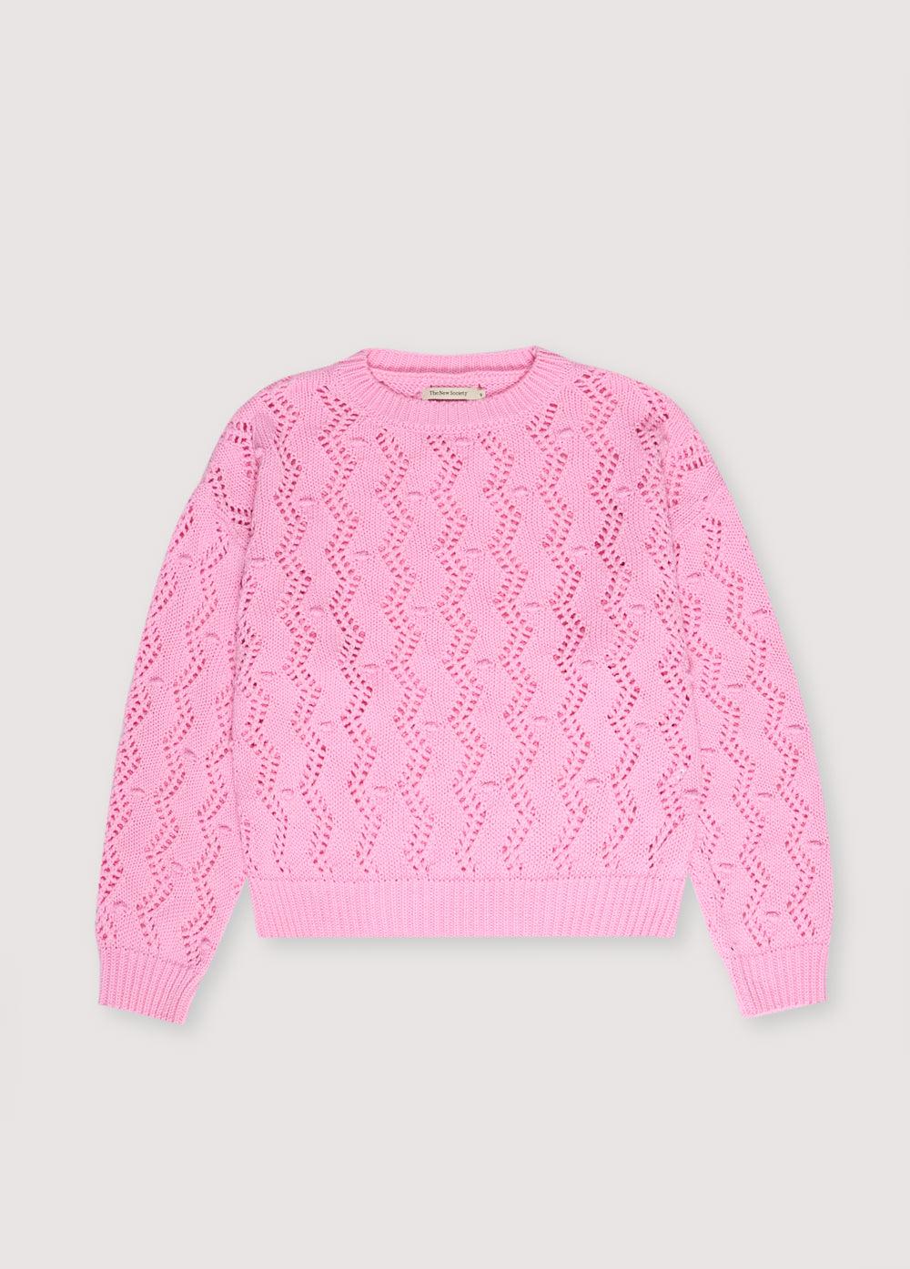 The New Society Sifnos Woman Jumper Hibiscus