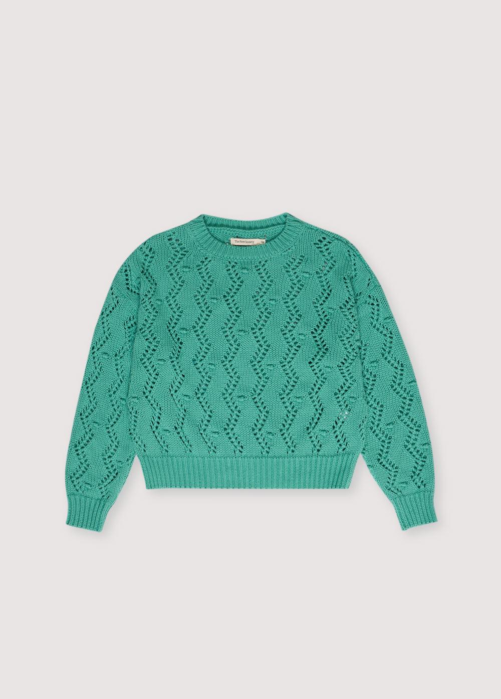 The New Society Sifnos Woman Jumper Jade