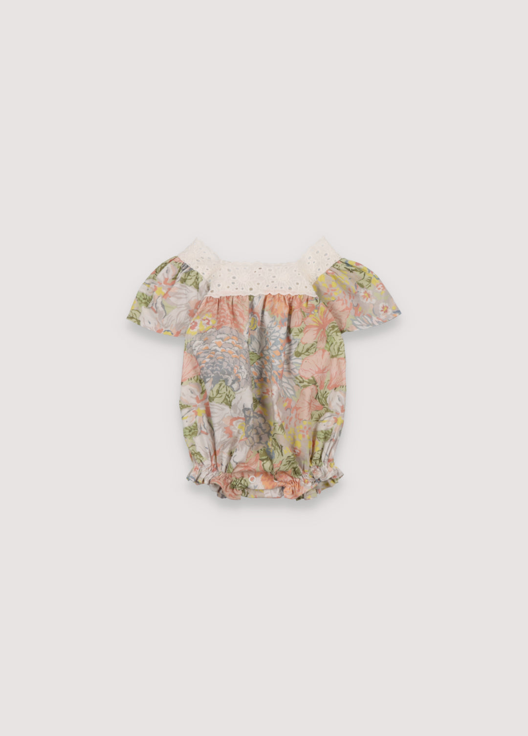 the new society Silver Baby Rompper_sampling 6m